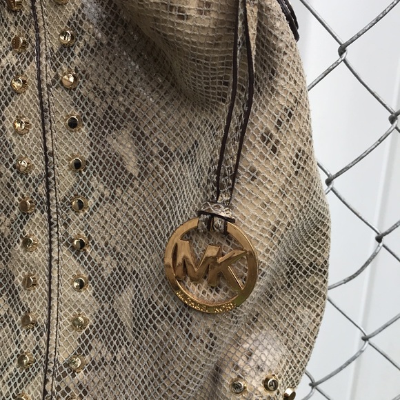 Michael Kors python Uptown Astor Crossbody/shoulder bag - Picture 3 of 11